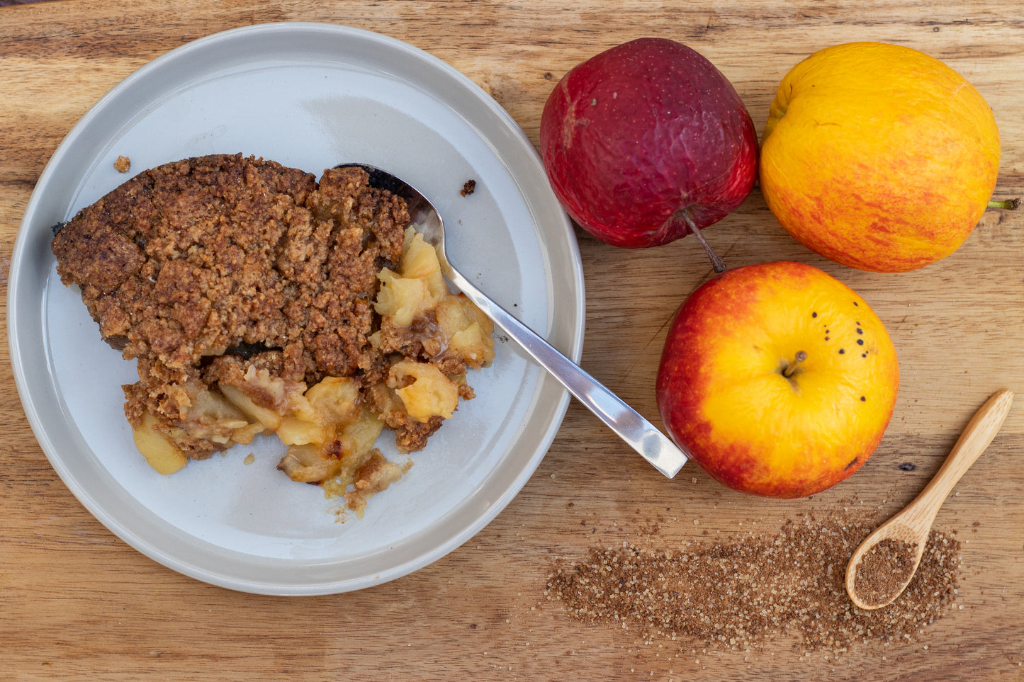 Apple Crumble Zuckersüß