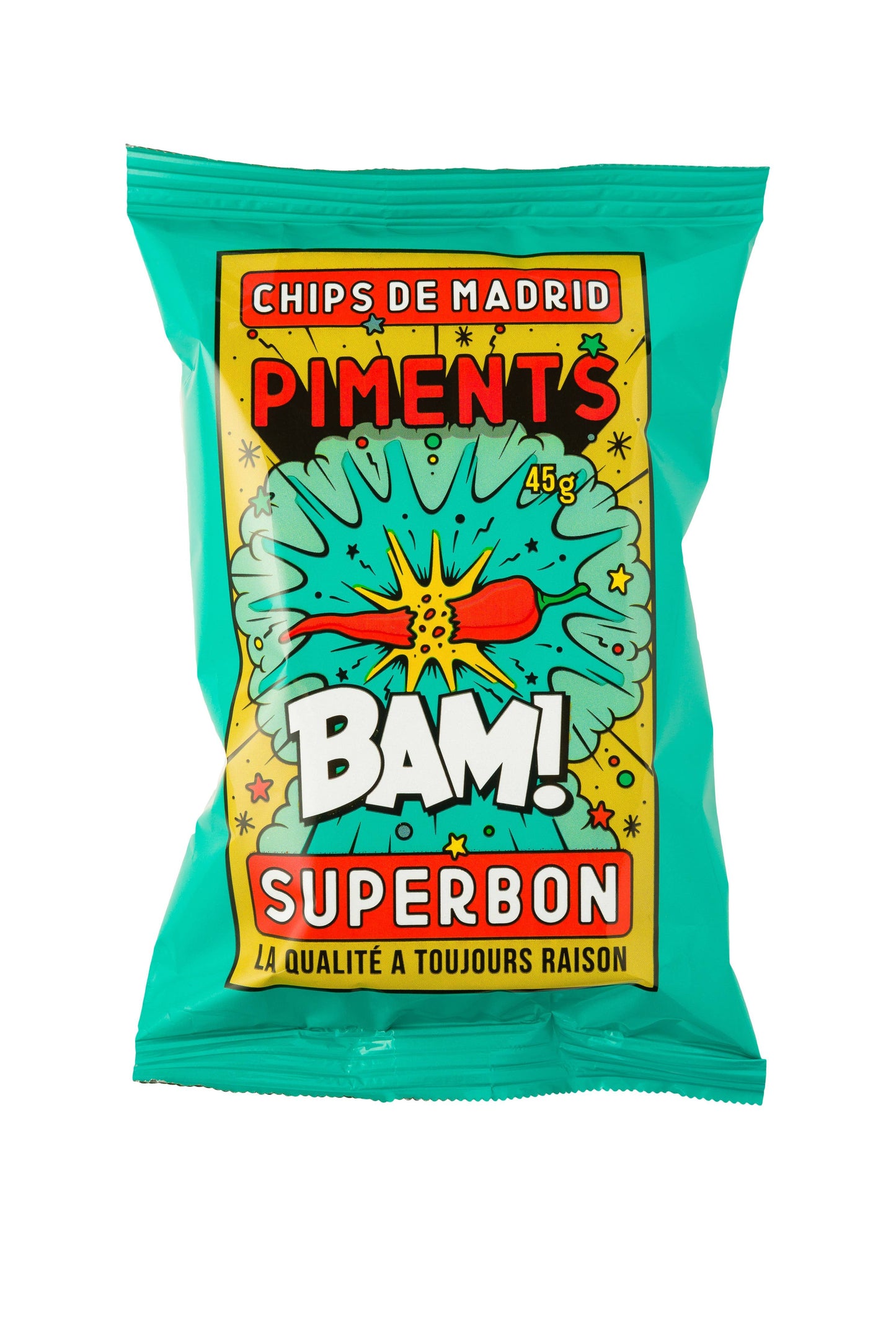 Chili Chips 45g - Superbon Chips Superbon Chips de Madrid