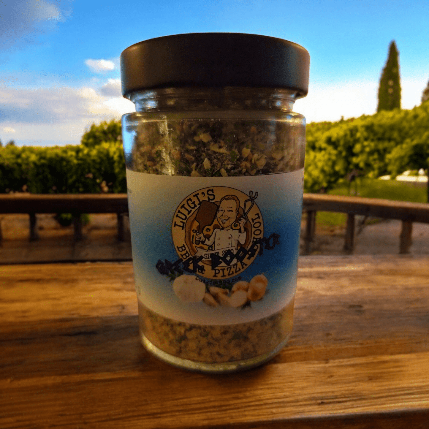 Luigis Greek Booster Gewürzmischung Luigi's Pizza & BBQ School