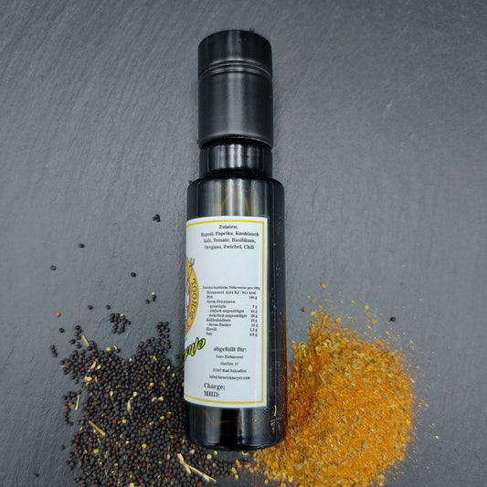 Luigis Olio di Condimente / Pizza Würzöl Öl Luigi's Pizza & BBQ School