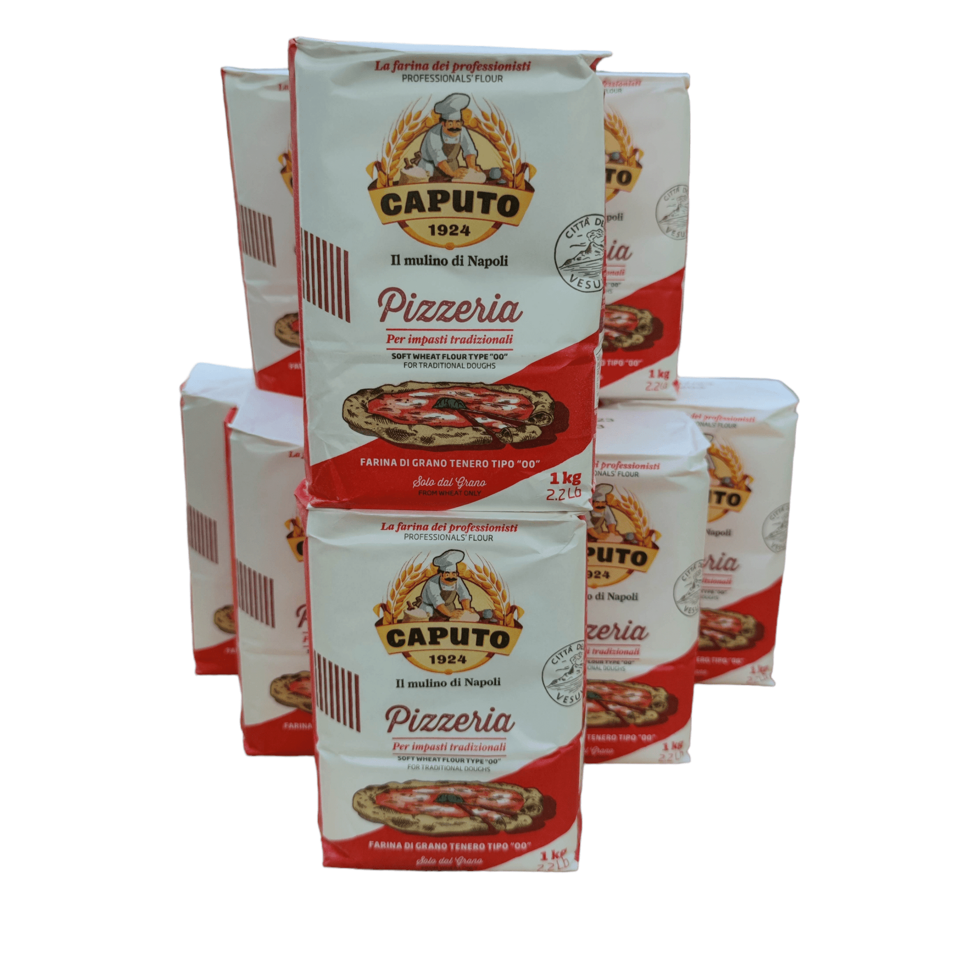 1kg Caputo Pizzeria Pizzamehl Mehl Luigi's Pizza & BBQ School 