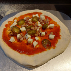 Cowboy Pizza, Kanierte Jalapenos Cowboy Candy