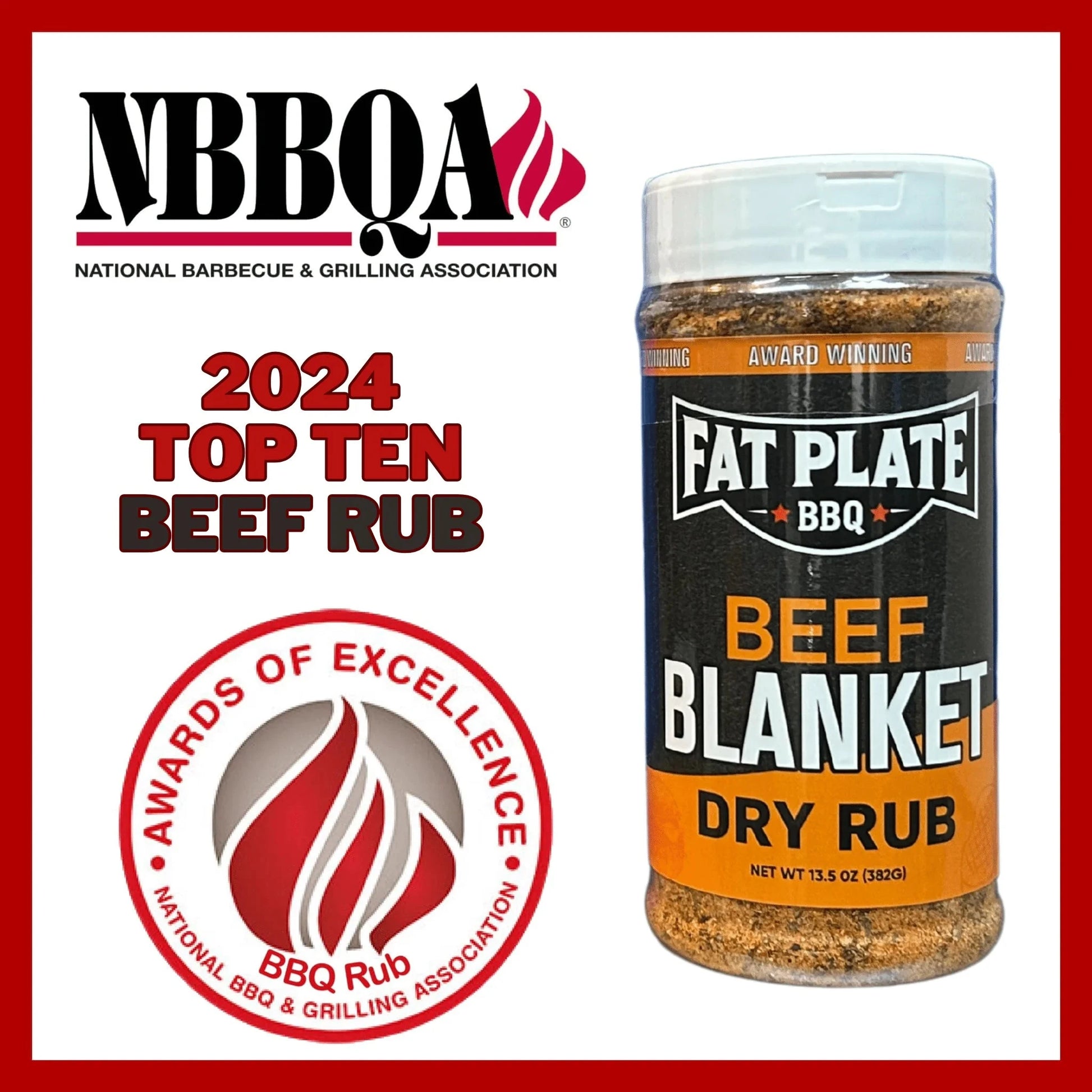 Beef Blanket Rub Fat Plate BBQ Gewürzmischung Fat Plate BBQ 