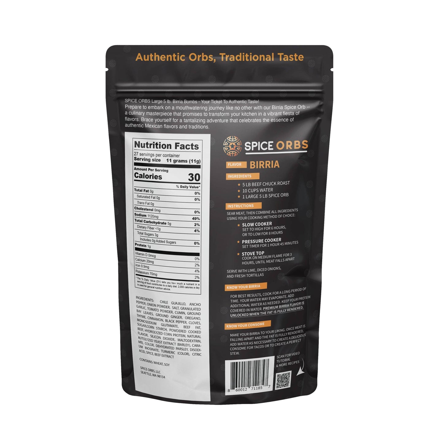 Birria Food Bomb Gewürzmischung Spice Orbs 