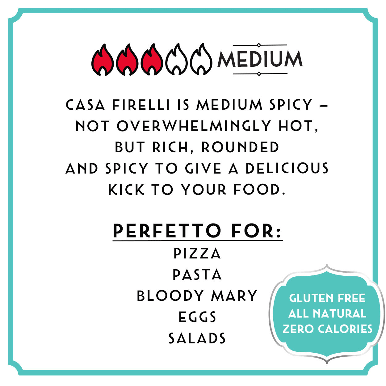 Casa Firelli Italian Hot Sauce Chili Firelli 