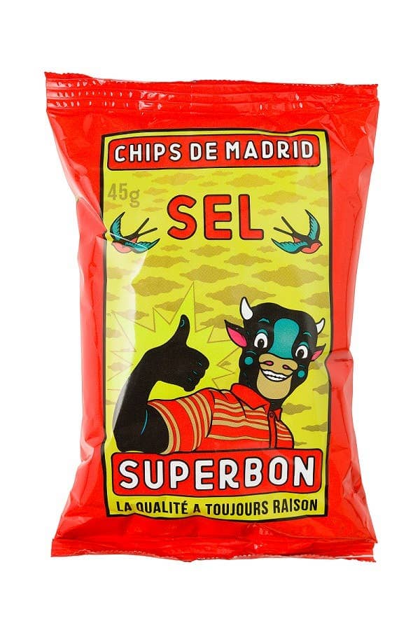 Chips Salz 45g - Superbon Chips Superbon Chips de Madrid 