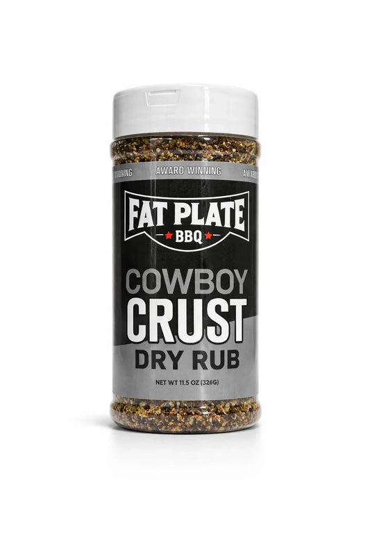 Cowboy Crust Rub Fat Plate BBQ Gewürzmischung Luigi's Pizza & BBQ School 