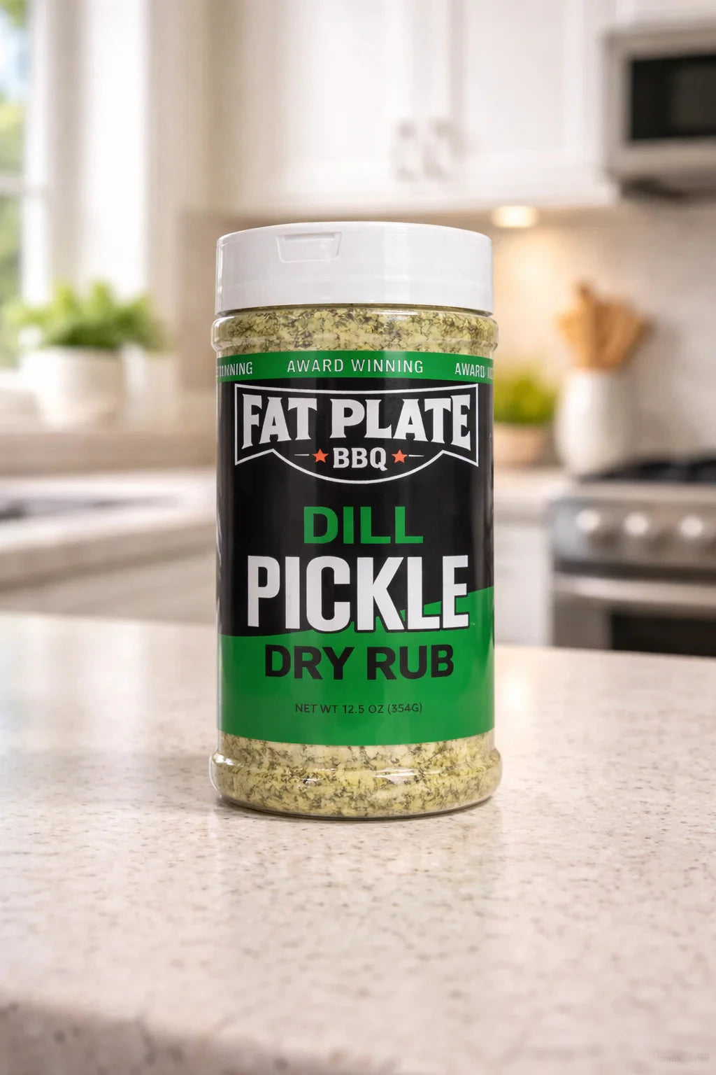 Dill Pickle Rub Fat Plate BBQ Gewürzmischung Luigi's Pizza & BBQ School 