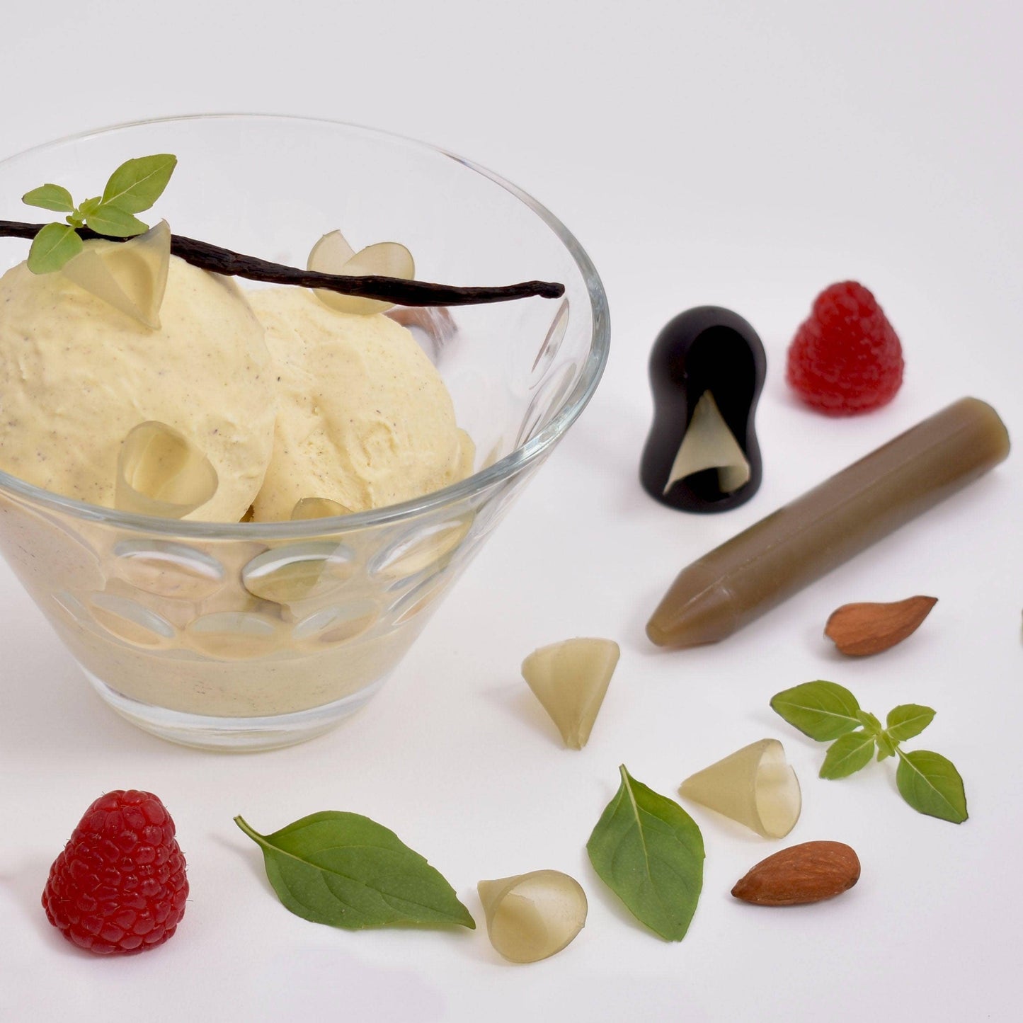 Gewürz Buntstift Basilikum mit Anspitzer OCNI Factory 