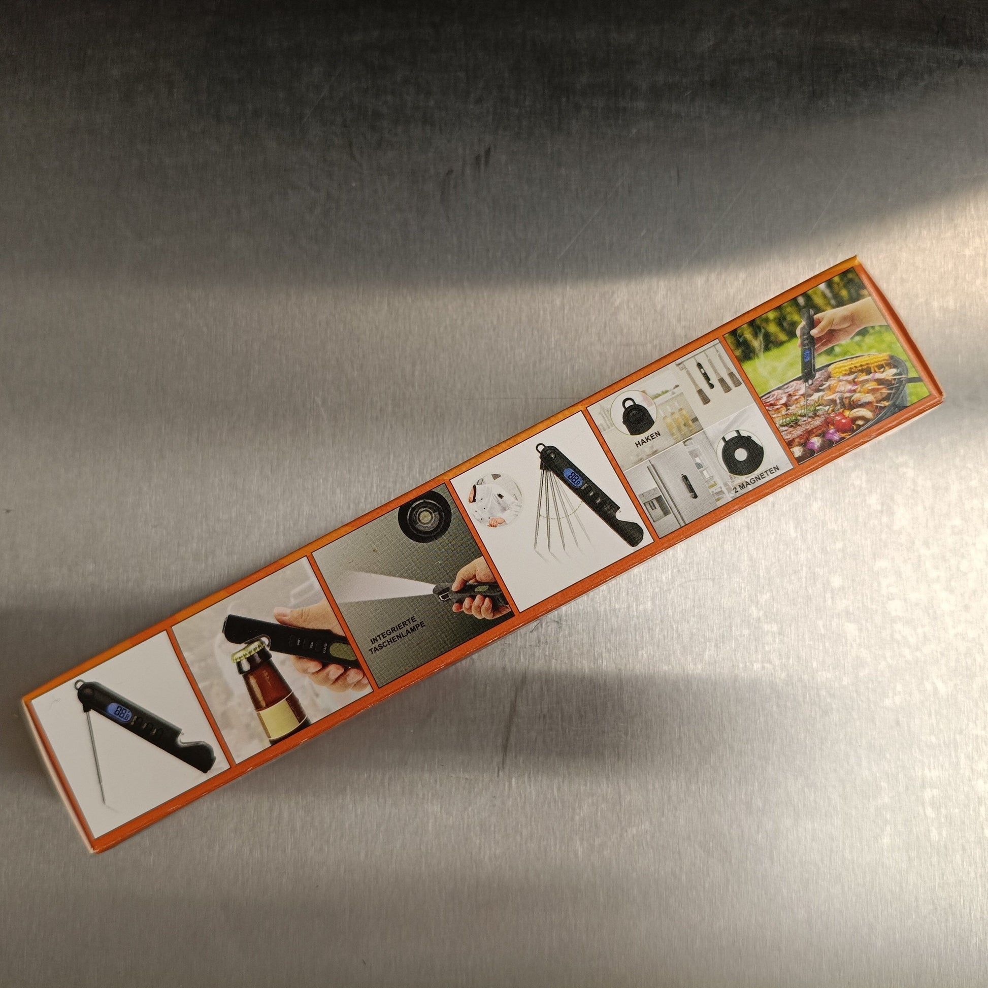 Grill Thermometer Grillzubehör Luigi's Pizza & BBQ School 