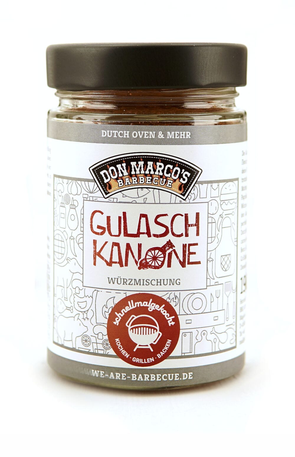 Gulaschkanone Gewürzmischung Luigi's Pizza & BBQ School 