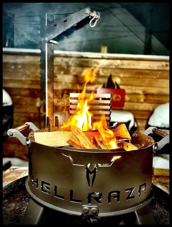 🔥 Hellrazr Nomada Dutch Oven Grill – Dein mobiles Outdoor-Kochsystem Grill Luigis BBQ & Pizza School 