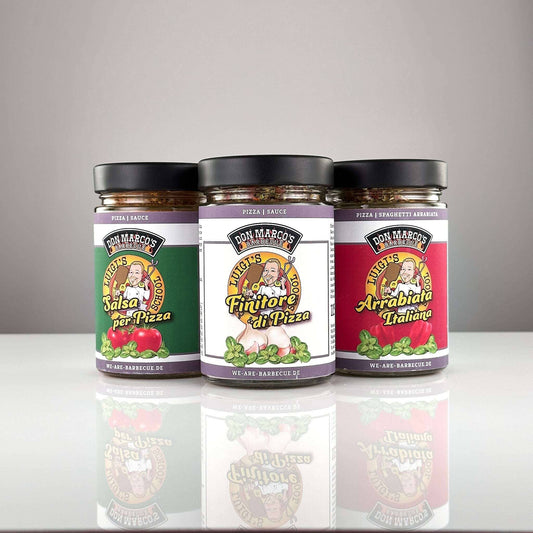 Luigis Set der Pizzagewürze Gewürzmischung Luigi's Pizza & BBQ School 