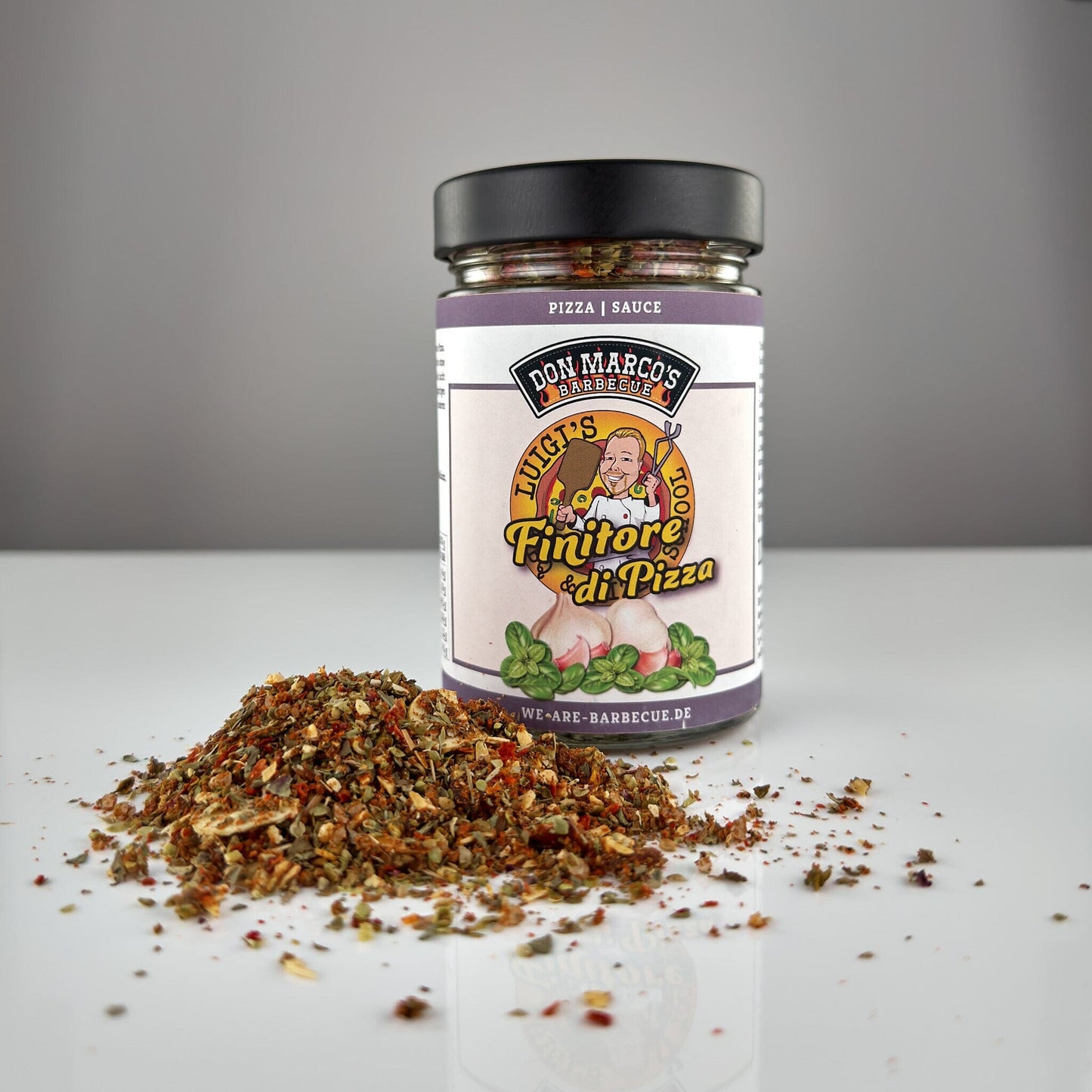 Luigis Set der Pizzagewürze Gewürzmischung Luigi's Pizza & BBQ School 