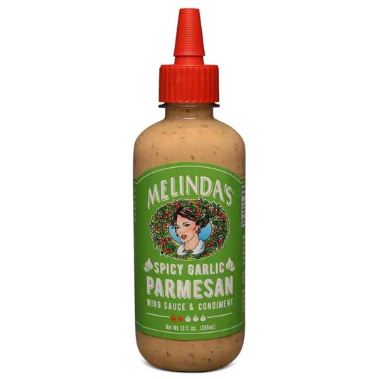 Melindas würzige Spicy Garlic Parmesan Sauce Griilsause Melinda’s Foods, LLC 