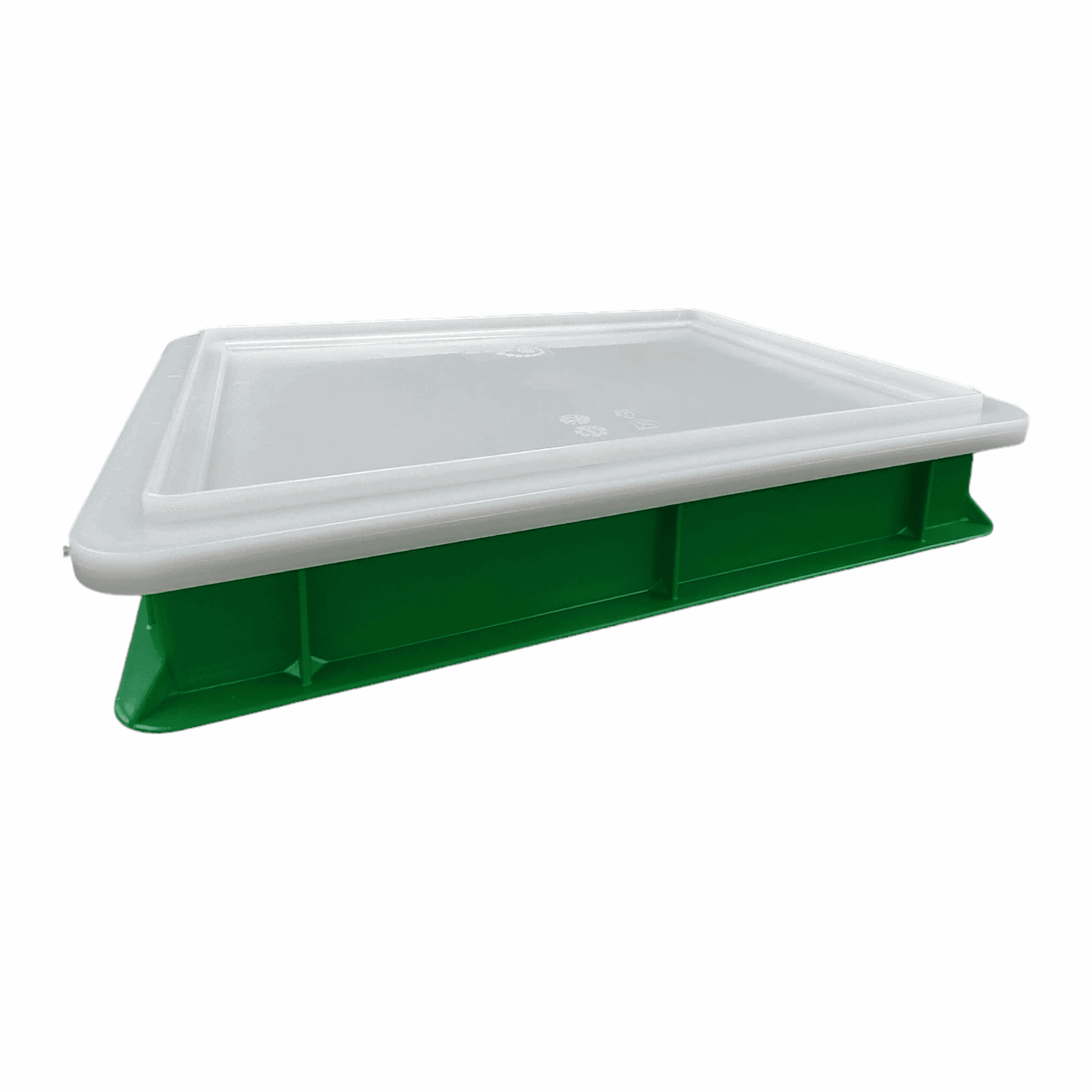 Pizzaballenboxen Sets 7 cm Made in Italy Luigi's Pizza & BBQ School 1 x Box Grün 7cm mit Deckel 