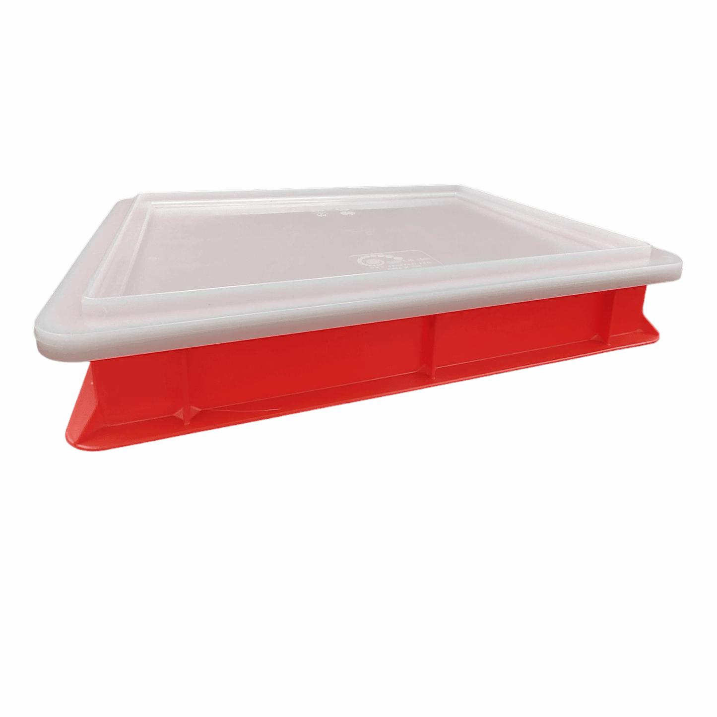 Pizzaballenboxen Sets 7 cm Made in Italy Luigi's Pizza & BBQ School 1 x Box Rot 7cm mit Deckel 