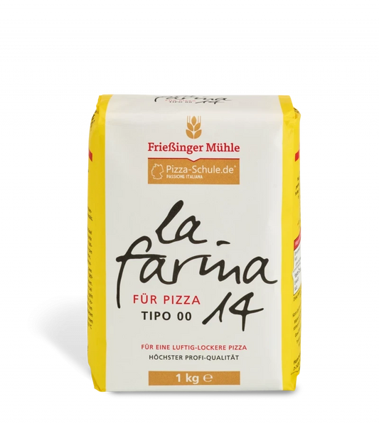 Pizza­mehl Tipo 00 „La Farina 14“ Luigi's Pizza & BBQ School 