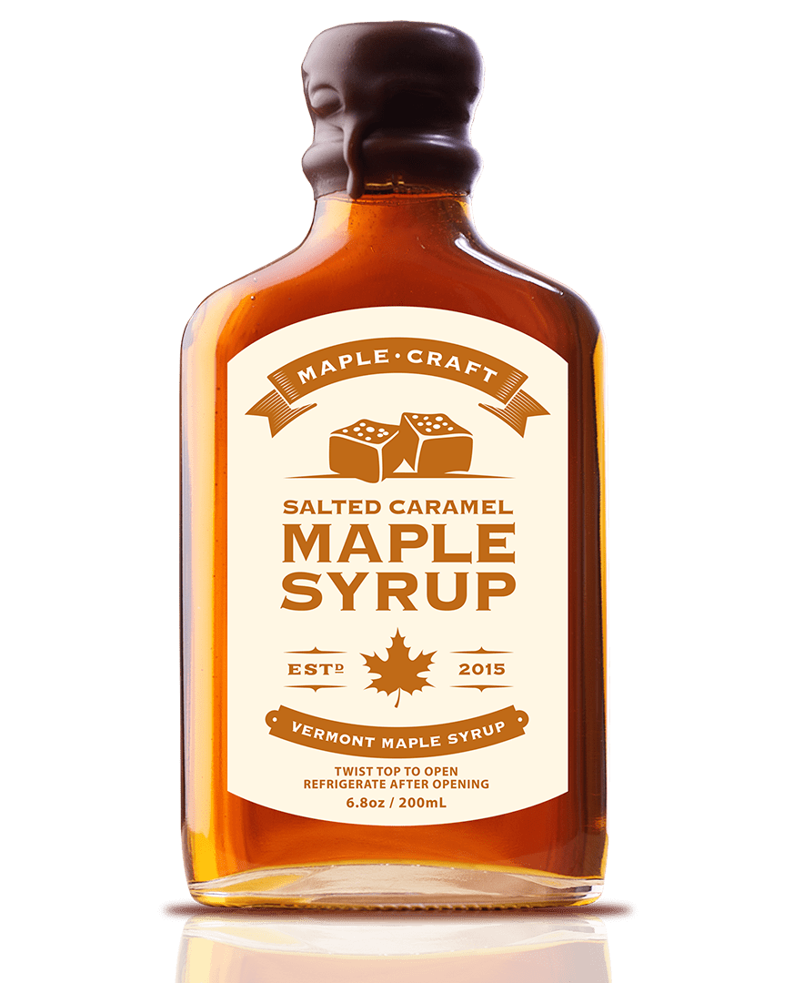 Salted Caramel Ahorn Sirup 200 ml Sirup Maple Craft Foods 