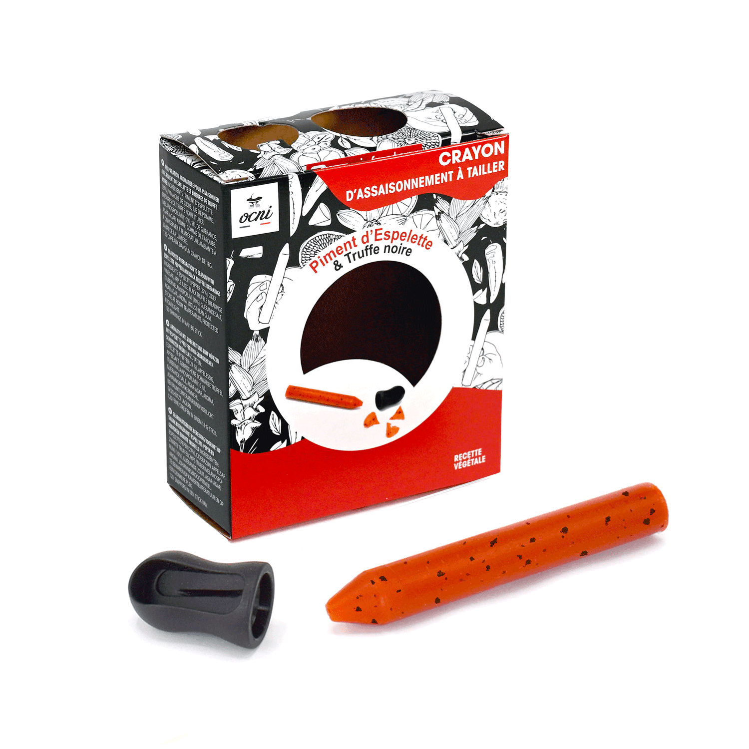 SCHACHTEL 1 BLEISTIFT | Espelette-Paprika & Schwarzer Trüffel OCNI Factory 