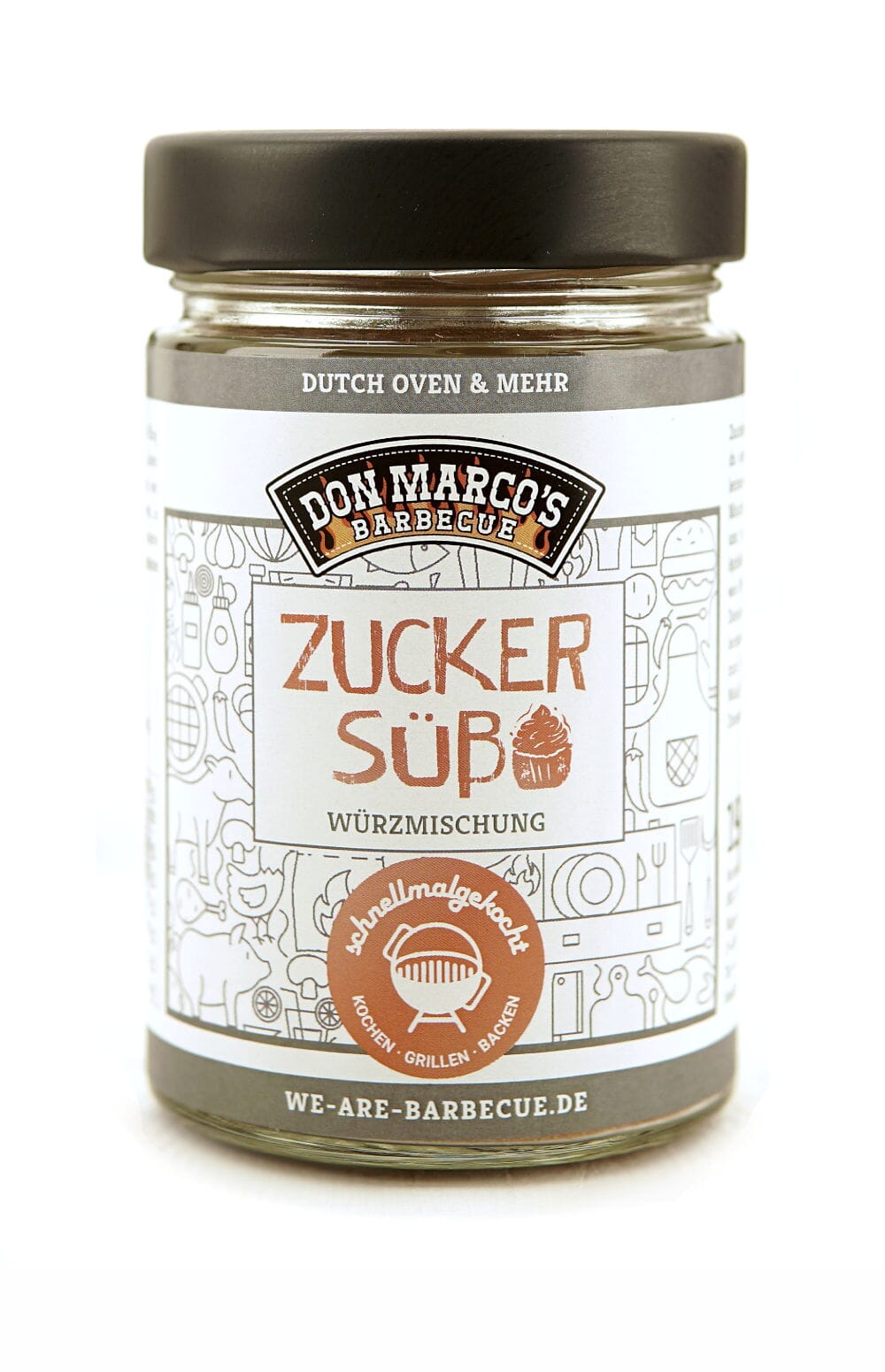 Zuckersüß Gewürzmischung Luigi's Pizza & BBQ School 